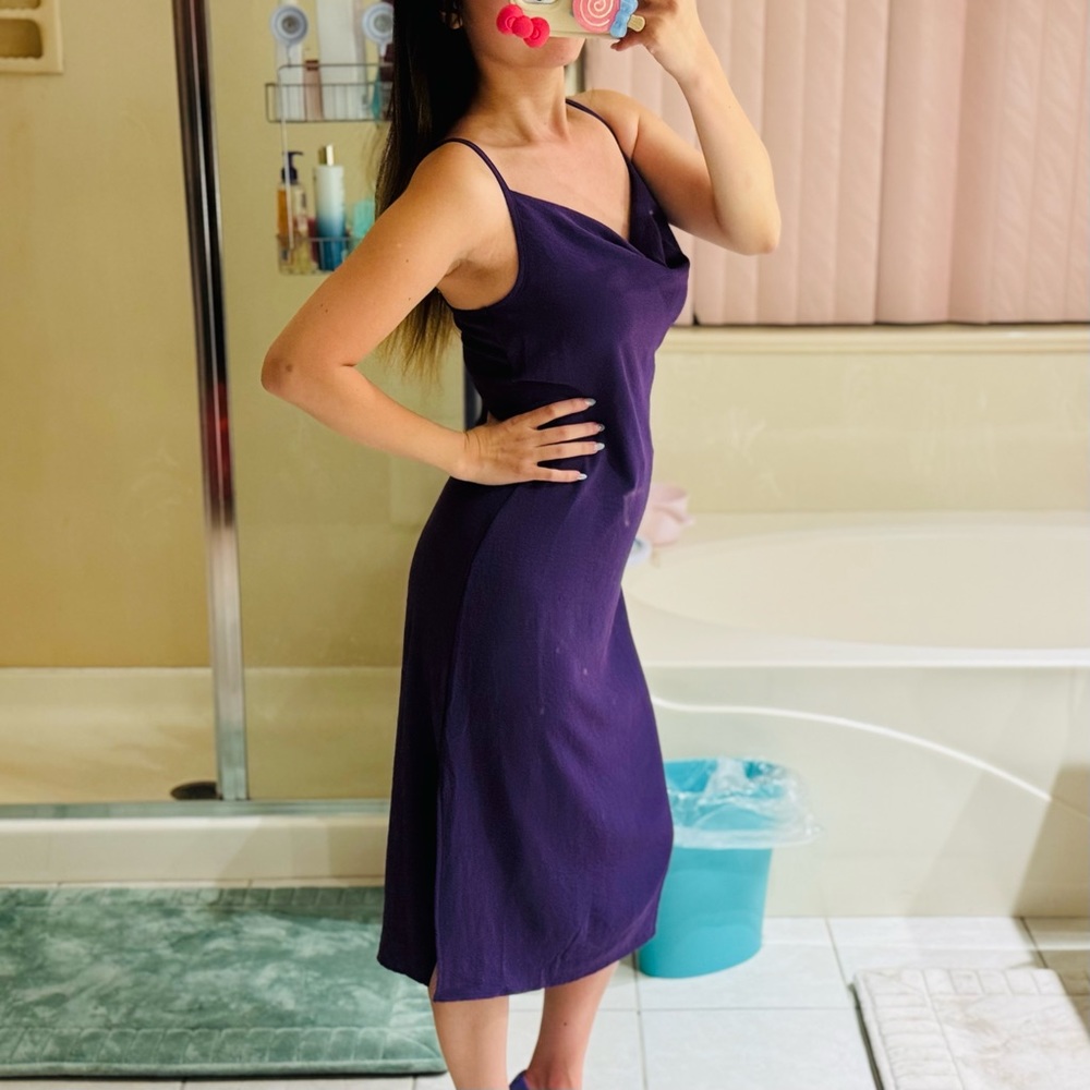Holiday Dress: Purple